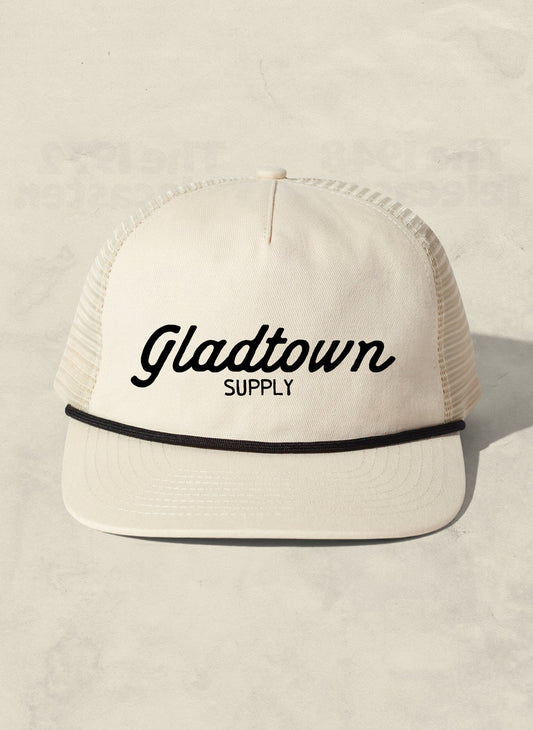 White Gladtown Trucker