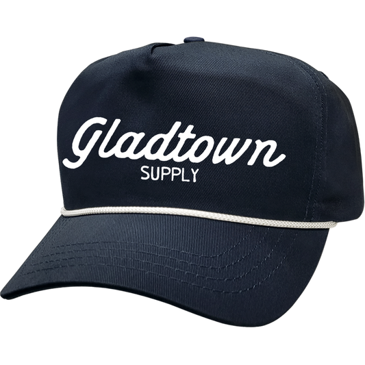 White Gladtown Rope Hat